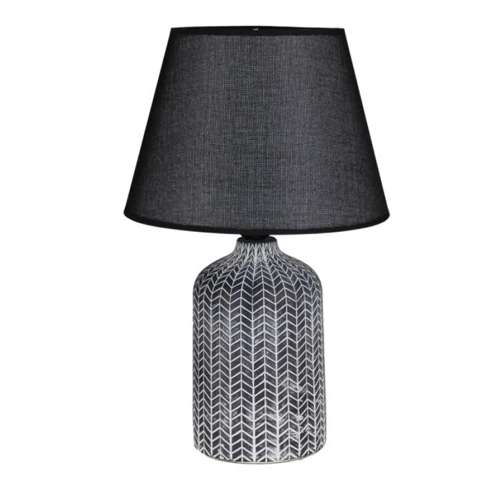 12 CERAMIC TABLE LAMP - ELECTRIC