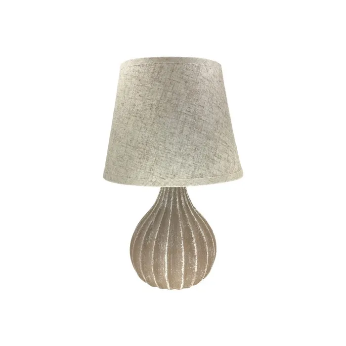33.5CM CERAMIC TABLE LAMP - CREAM