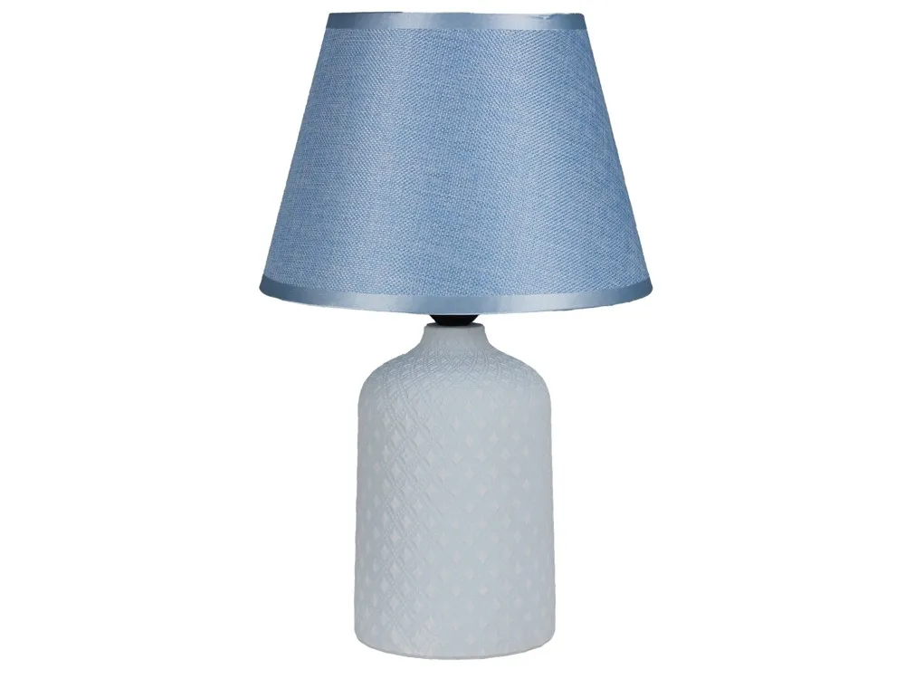 16 CERAMIC TABLE LAMP ELECTRIC - BLUE
