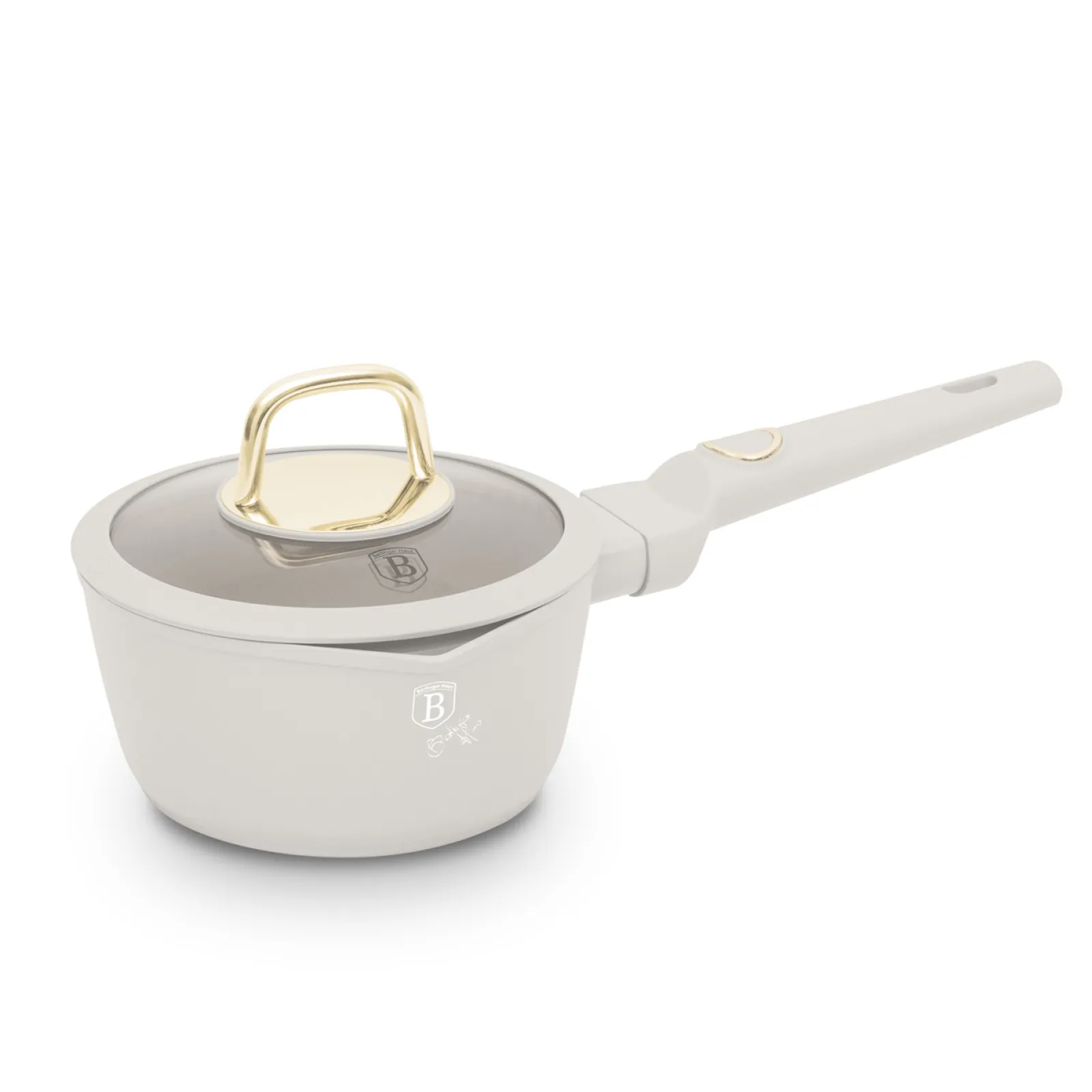 16CM SAUCEPAN WITH LID - CREAM