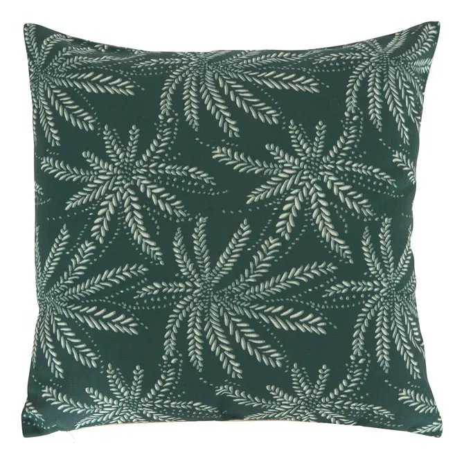 OUTDOOR REVERSIBLE CUSHION 55X55 CM - GREEN