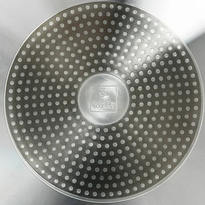 28CM CARACTÈRE FORGED ALUMINIUM GRILL PAN