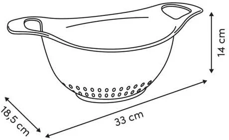 POLY MINI COLANDER 33 CM