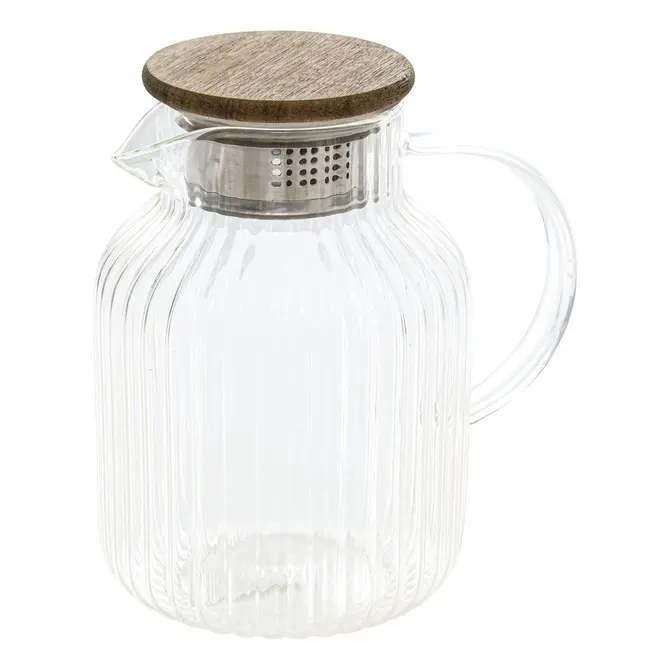 PUMPKIN GLASS TEAPOT 1.6 L