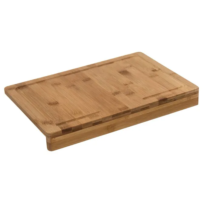 BAMBOO CHOPPING BOARD WITH EDGE