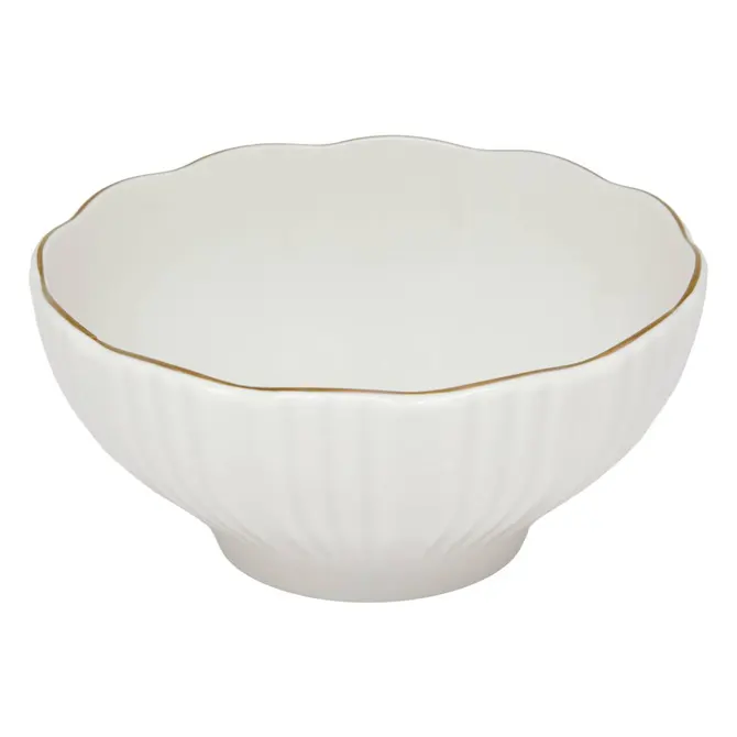 BOWL DAPHNÉ DIAM 14 CM - WHITE
