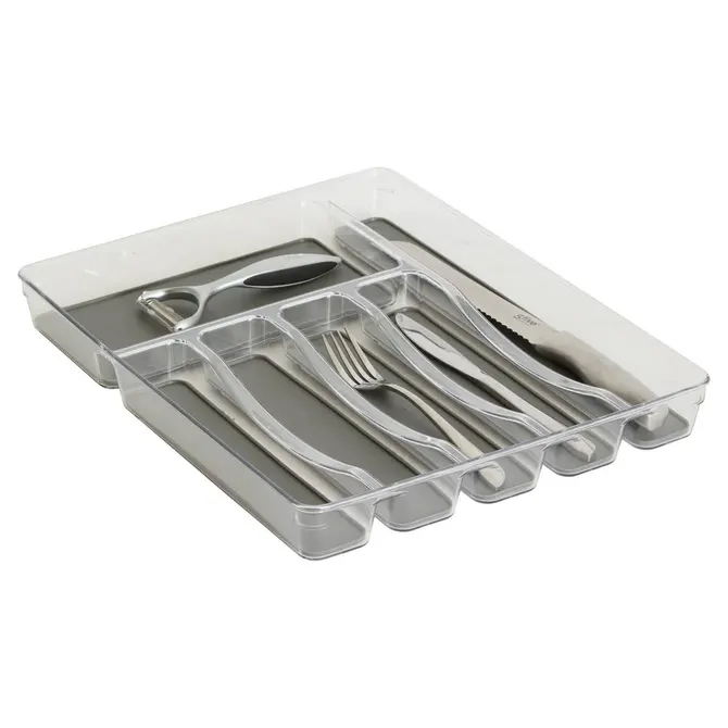 TIDY SMART 6-COMPARTMENT CUTLERY TRAY