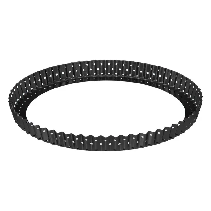 METAL PERFORATED PIE DISH W/REMOVABLE BOTTOM 32 CM