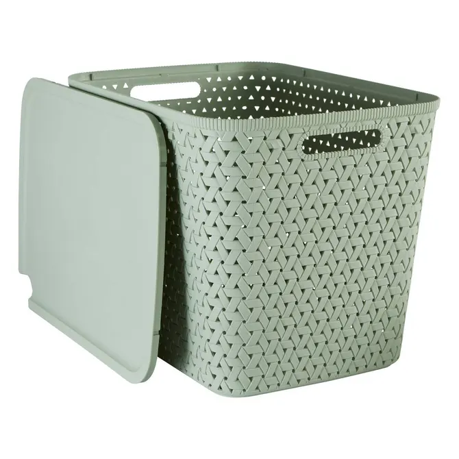 TRESSY PP STORAGE BASKET 28 L - SAGE