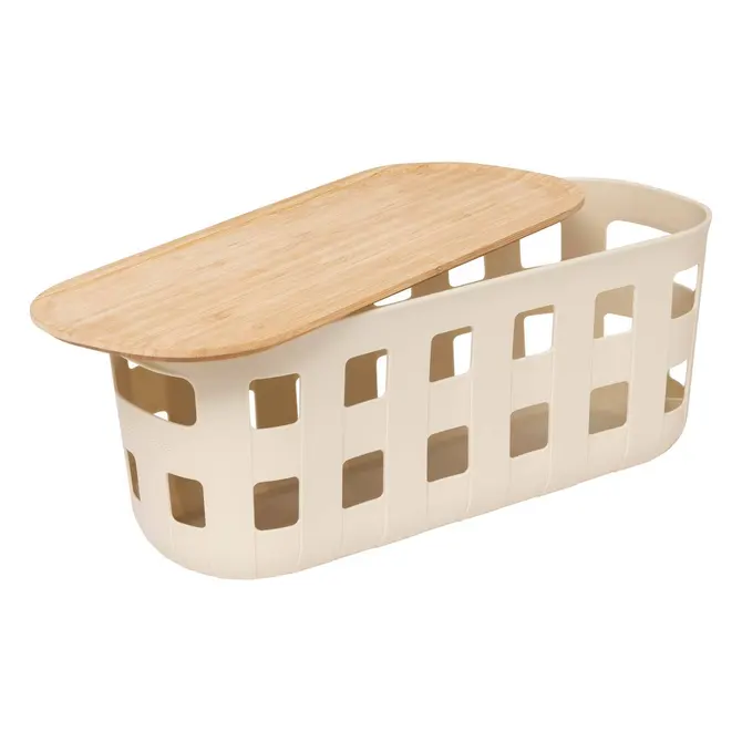 SLIM HARMONY LAUNDRY BASKET 5.65 L - CLAY