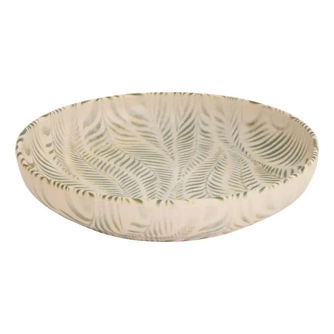 GINA SOUP PLATE DIAM 22 CM - GREEN