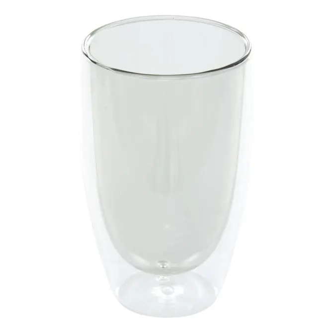 DOUBLE WALL GLASS MUG 40 CL - ASSORTED COLOURS