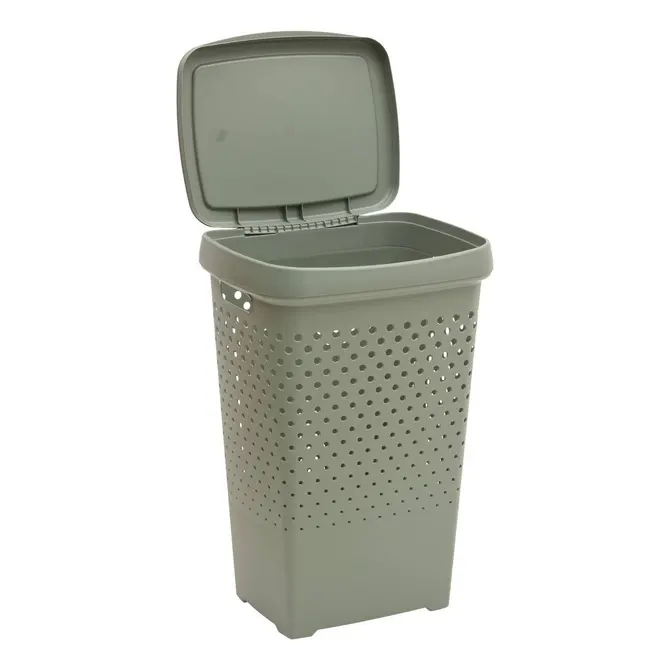 PP LAUNDRY BASKET 70 L - LAUREL GREEN
