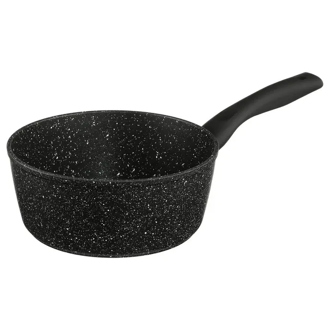 CARACTÈRE FORGED ALUMINIUM SAUCEPAN 20CM - BLACK