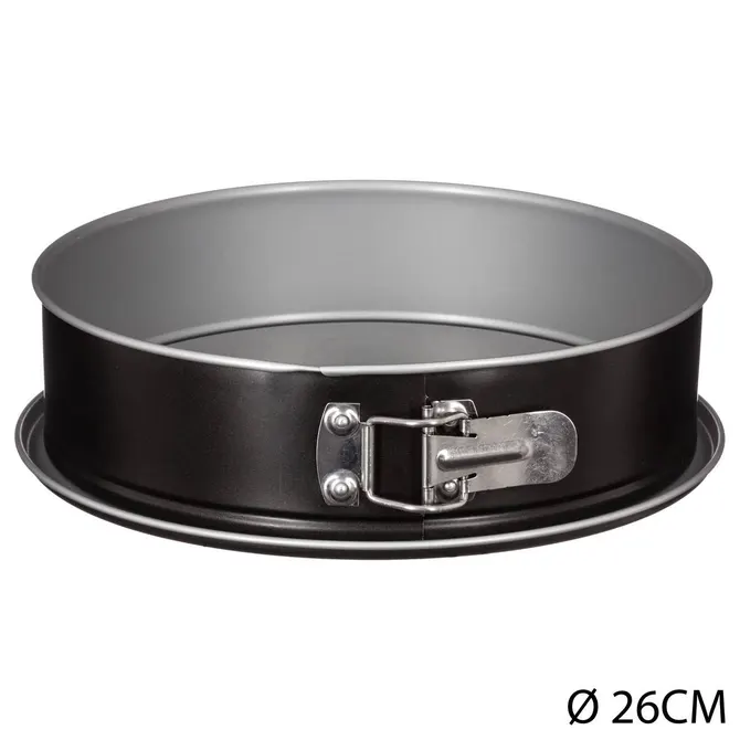 SIGNATURE SPRINGFORM CAKE TIN 26CM - BLACK