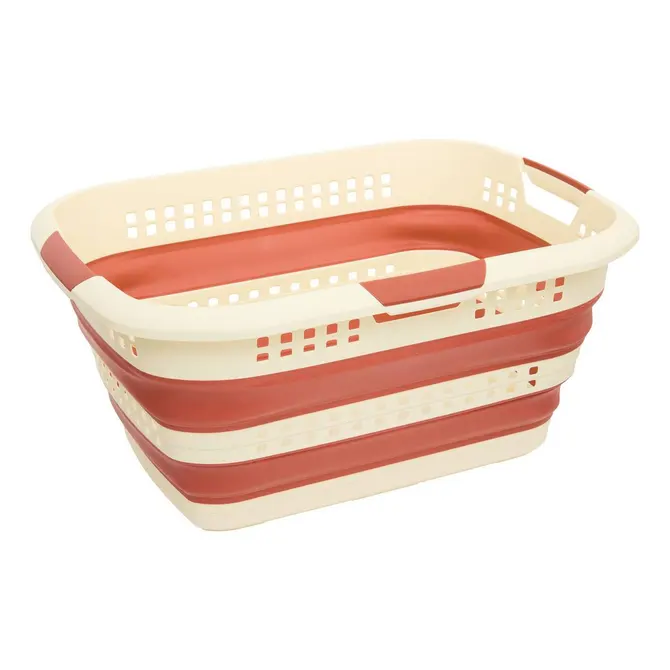 EXTENDABLE LAUNDRY BASKET 45 L - ASSORTED COLOURS