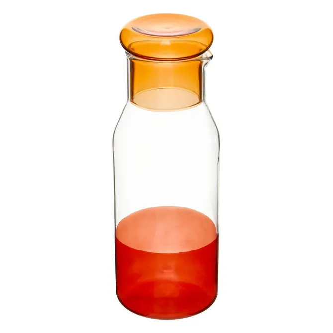 HOMY CARAFE GLASS 86 CL - ASSORTED COLOURS