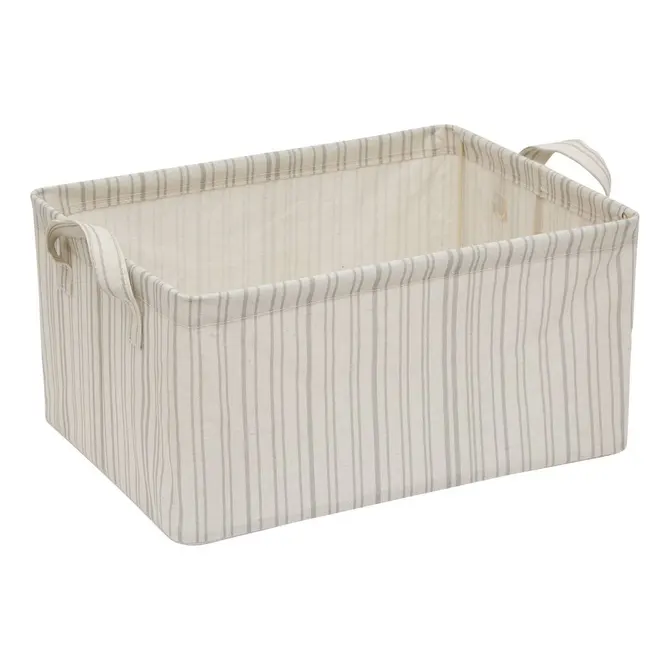 SILNÉA STORAGE BASKET 19.5X30.5 CM - BEIGE