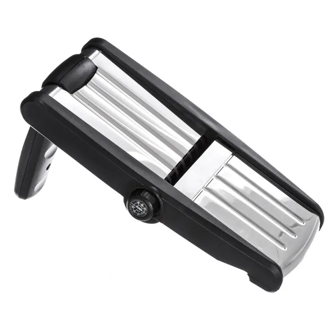 3-BLADE MANDOLINE STAINLESS STEEL - BLACK
