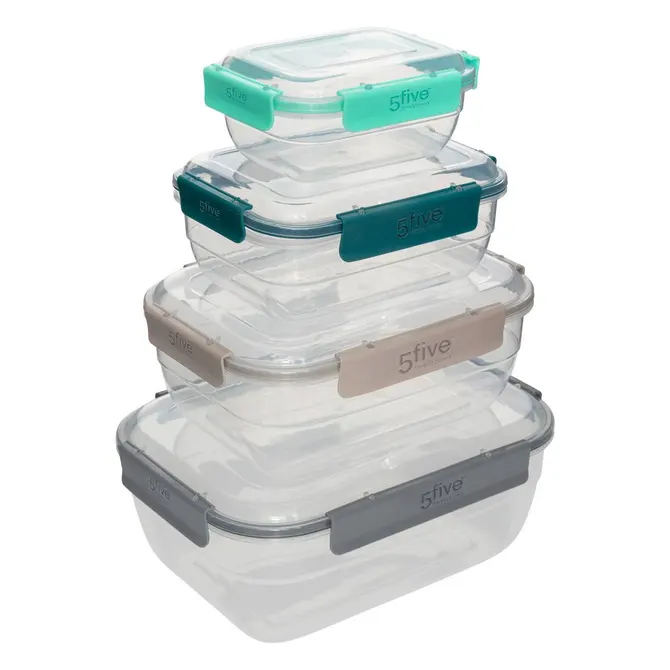 SET OF 4 KLIC PLASTIC CONTAINERS