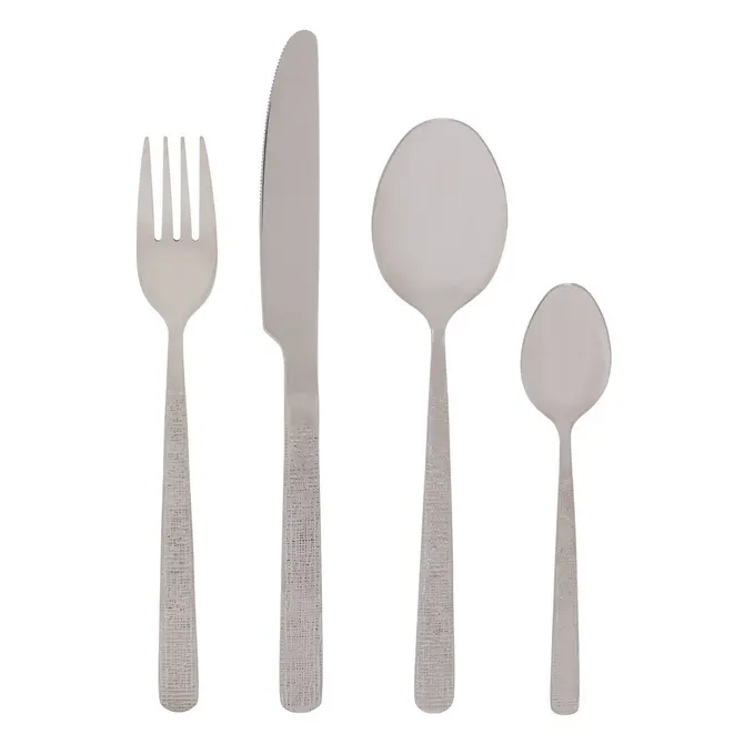 LIVI 16 PIECE CUTLERY SET - STAINLESS STEEL