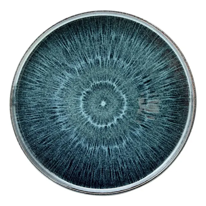 EVA DESSERT PLATE DIAM 21 CM - BLUE