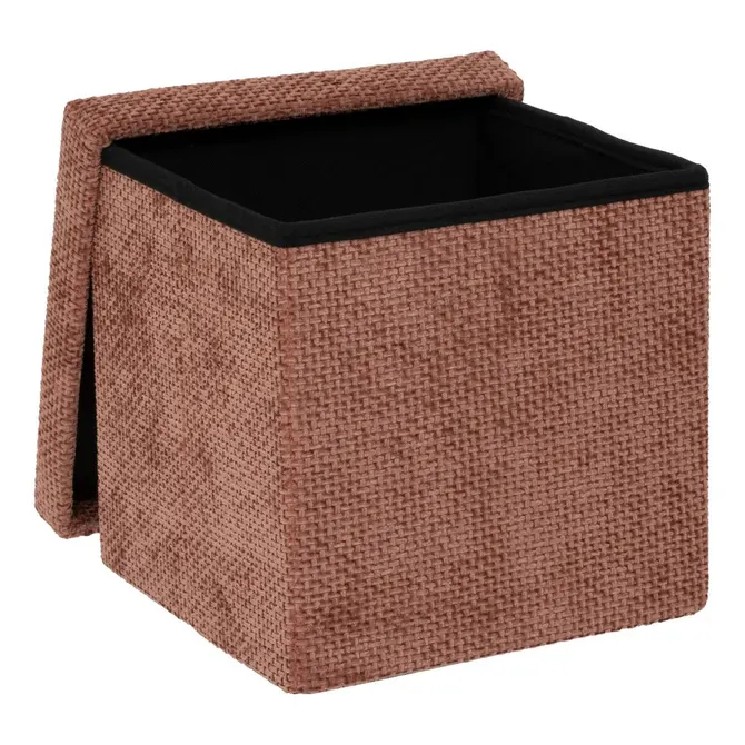 MIX N MODUL VELVY OTTOMAN 31 X 31 CM - TERRACOTTA