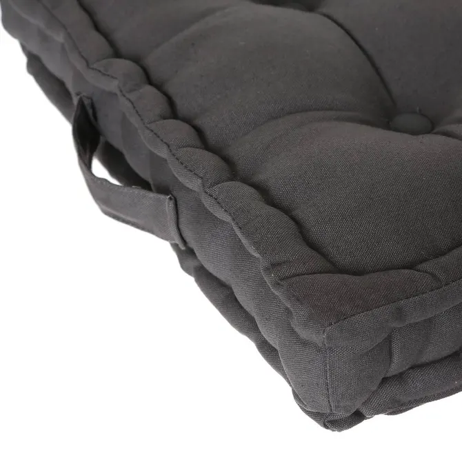 FLOOR CUSHION 40X40X8 CM - SLATE GREY