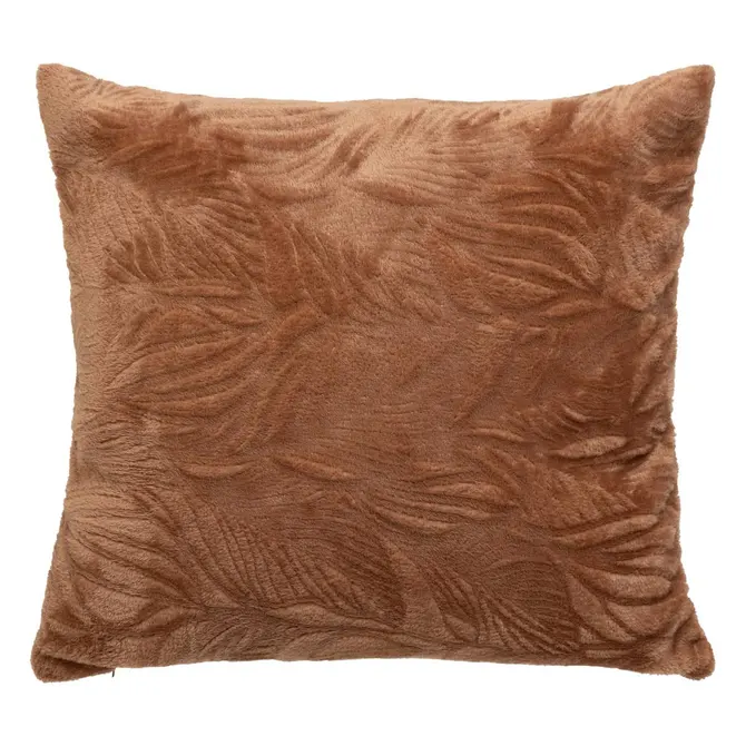 RYO FLANNEL CUSHION 40X40 CM - TERRACOTTA