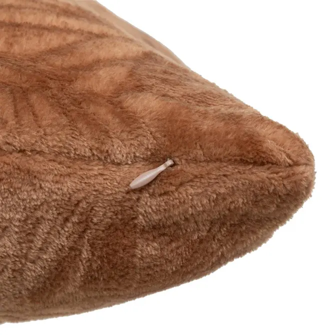 RYO FLANNEL CUSHION 40X40 CM - TERRACOTTA