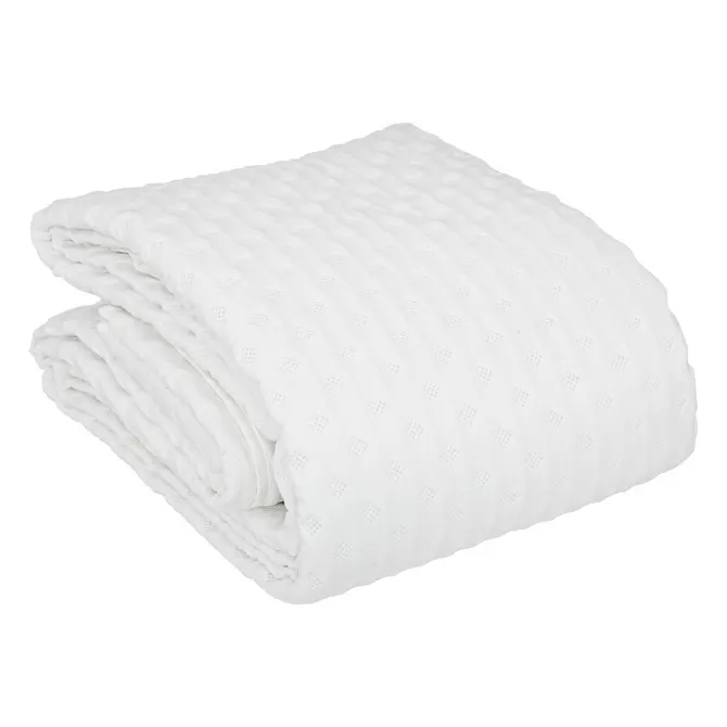 KALIA BEDSPREAD 240X260 CM - WHITE