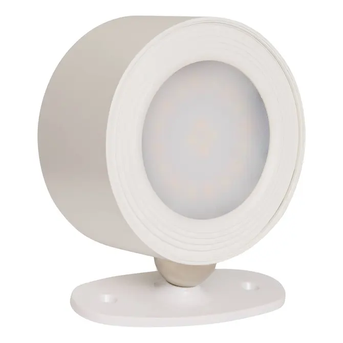 REMOVABLE LED WALL LAMP W/ USB CHARGING - WHITE