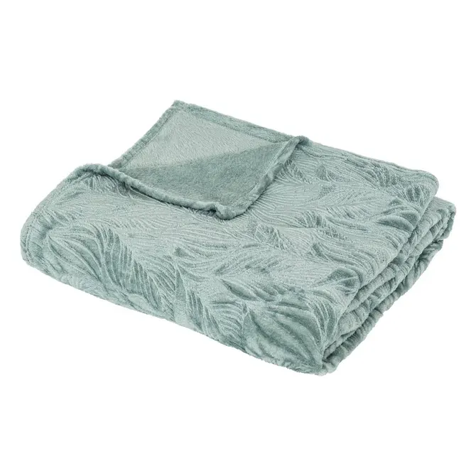 RYO FLANNEL THROW 180X230 CM - LIGHT BLUE