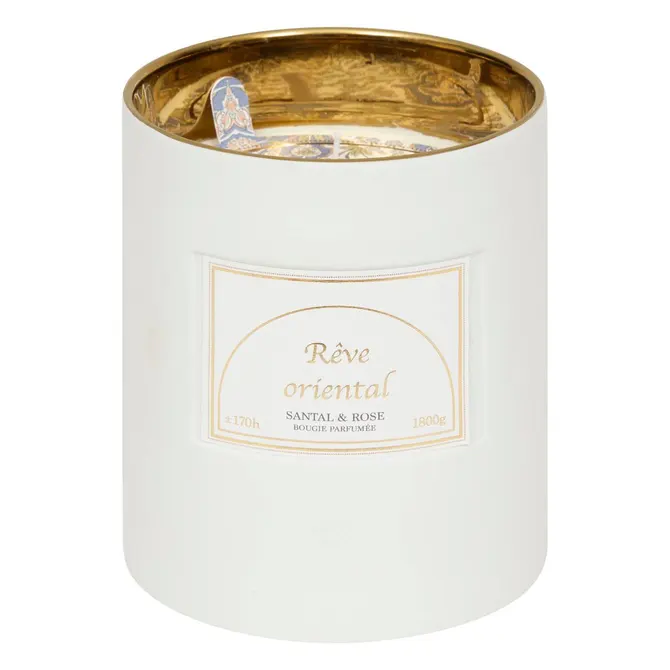 LUCIA SCENTED CANDLE 1800G - SANDALWOOD