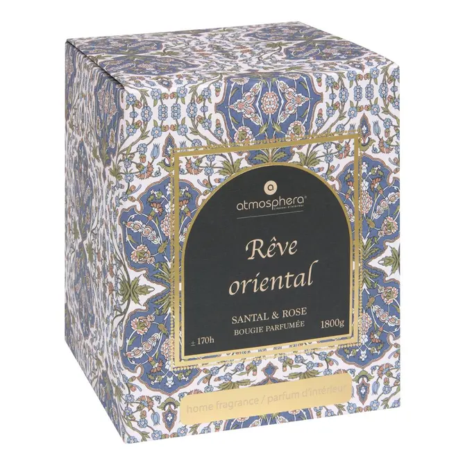 LUCIA SCENTED CANDLE 1800G - SANDALWOOD