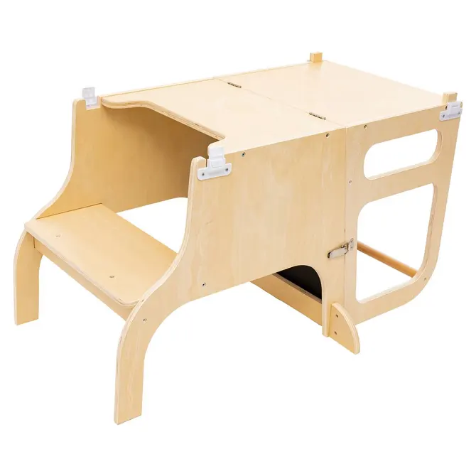 ALBA CHILDREN'S 3-IN-1 OBSERVATION TOWER DESK