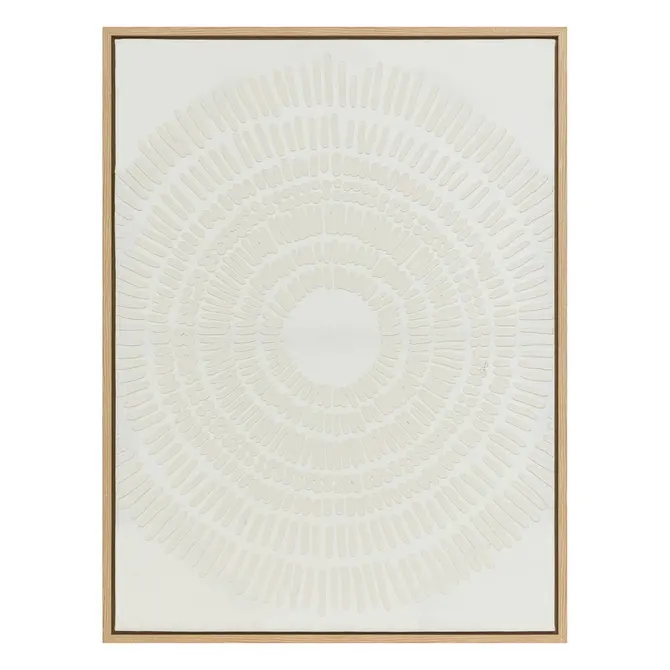 ANGELI 3D WALL DECOR 60X80 CM - WHITE