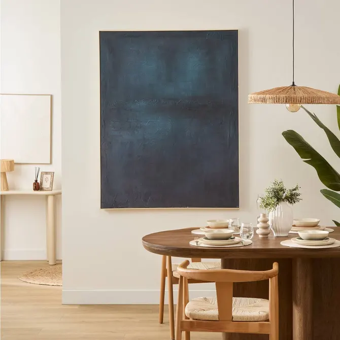BÉA PAINTED FRAMED CANVAS 116X48 CM