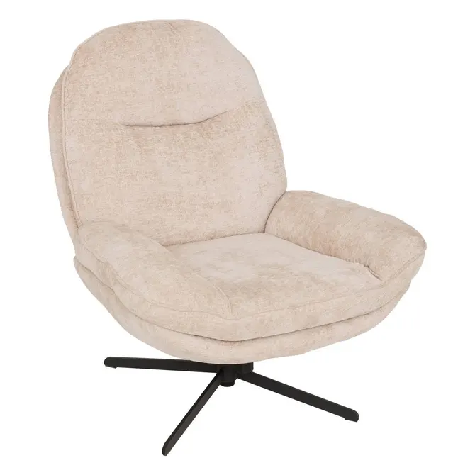 STELAN SWIVEL ARMCHAIR - CLAY