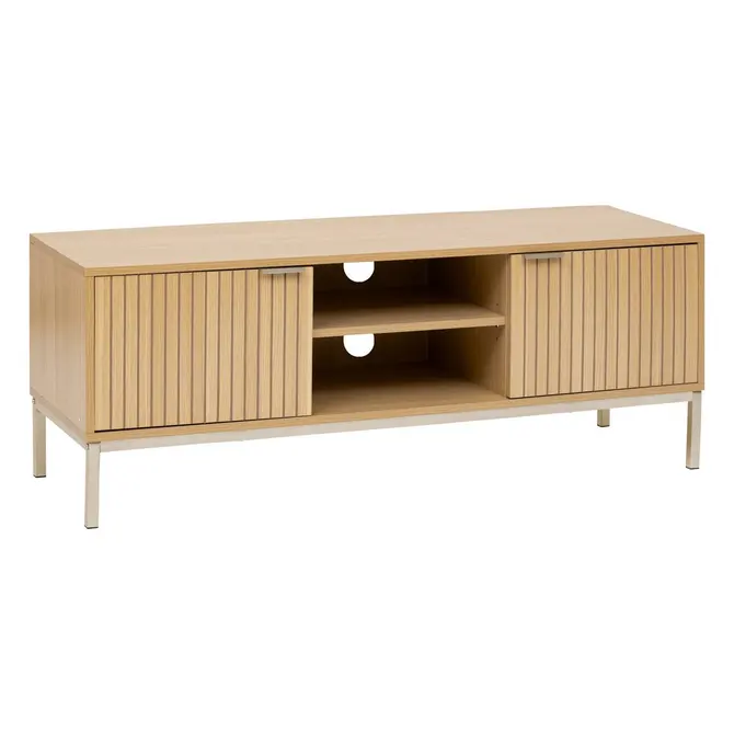TASSO TV STAND L.140 CM - NATURAL WOOD EFFECT