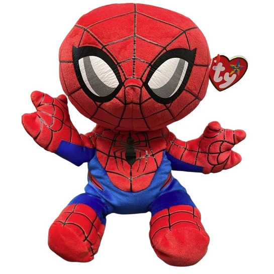 TY MARVEL SPIDER MAN MEDIUM 12"