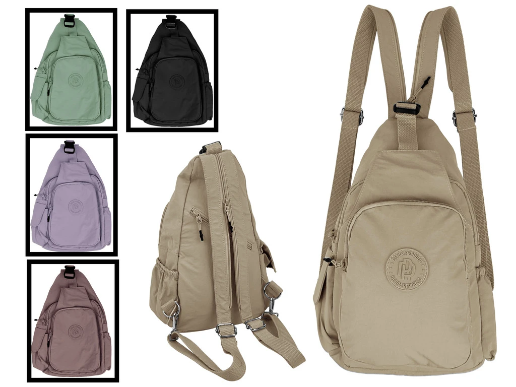 CHEST BAG 20X10X36 CM - ASSORTED COLOURS