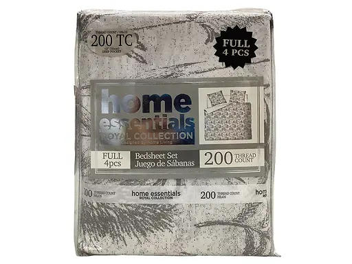 4-PC BED SHEET SET - FULL