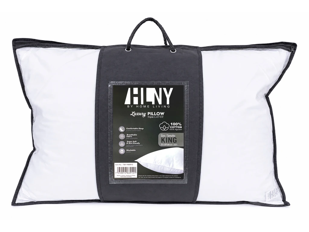 COTTON PILLOW 51X91 CM - WHITE