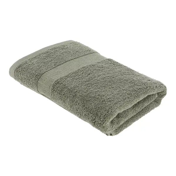 100% COTTON TOWEL 70X130 CM - KHAKI GREEN