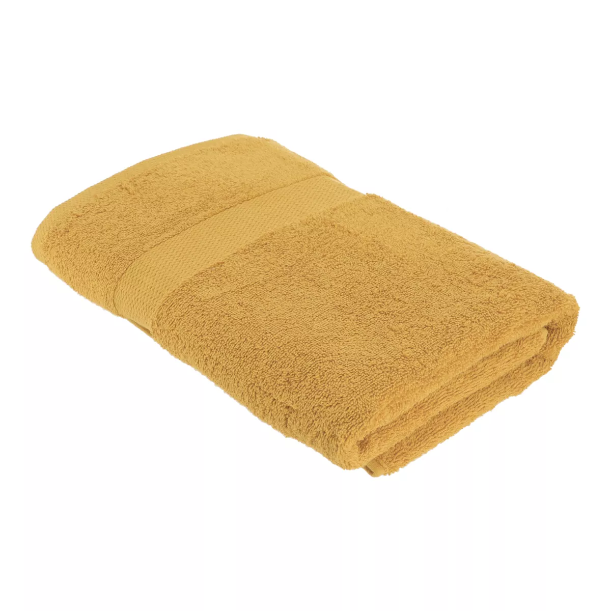 100% COTTON TOWEL 70X130 CM - MUSTARD YELLOW
