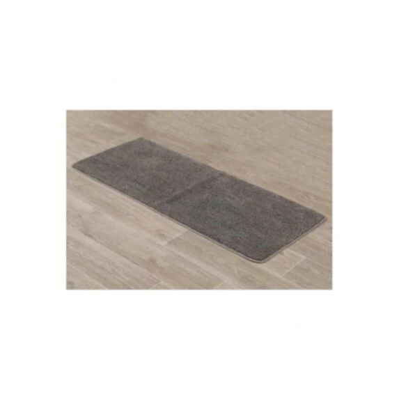 DOUBLE BASIN MF BATHROOM MAT 50X120 CM - TAUPE