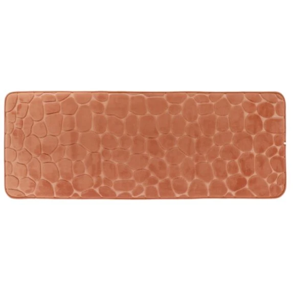 PEBBLE MF MEMORY FOAM MAT 45X120 CM - COPPER