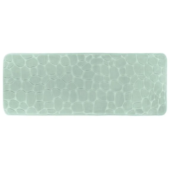PEBBLE MF MEMORY FOAM MAT 45X120 CM - EUCALYPTUS GREEN