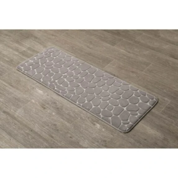PEBBLE MF MEMORY FOAM MAT 45X120 CM - TAUPE
